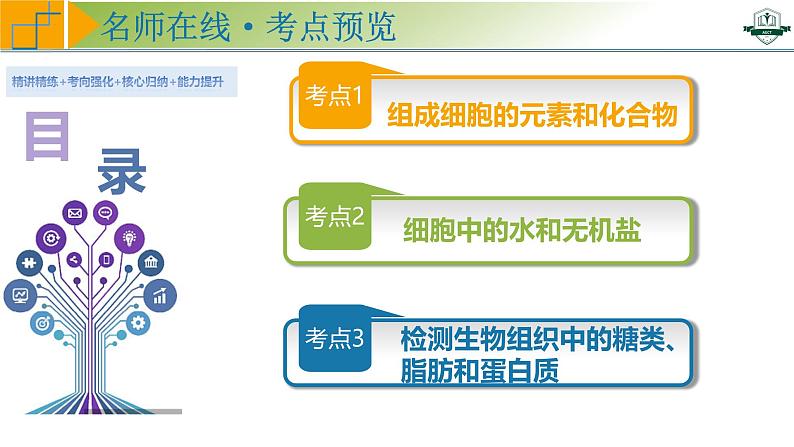 专题1.2 组成细胞的元素和化合物（课件）-2025年高考生物一轮复习考点归类（新高考通用）第5页