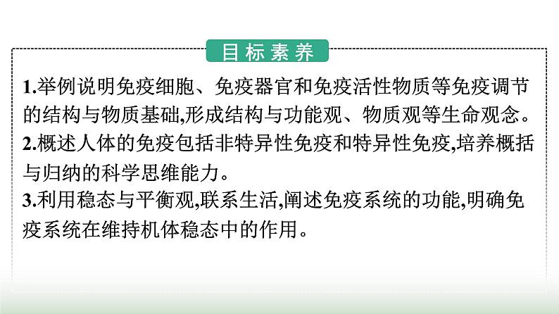 人教版高中生物选择性必修1第4章免疫调节第1节免疫系统的组成和功能课件第2页