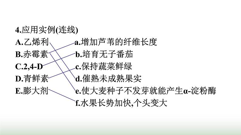 人教版高中生物选择性必修1第5章植物生命活动的调节第3节植物生长调节剂的应用课件06