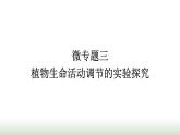 人教版高中生物选择性必修1微专题三植物生命活动调节的实验探究课件
