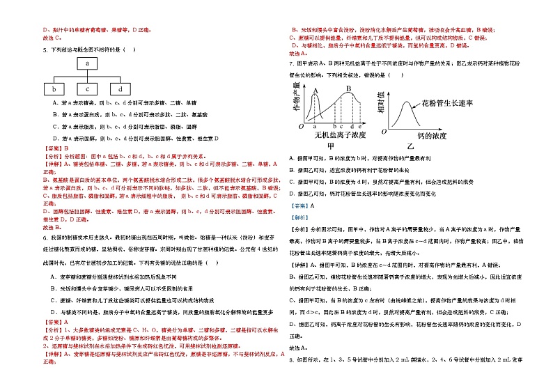 共青城博雅学校试卷解析版第3页