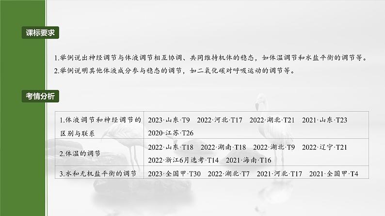 2025届高三一轮复习生物：体液调节与神经调节的关系课件第2页