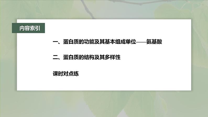第2章　第4节　蛋白质是生命活动的主要承担者第4页