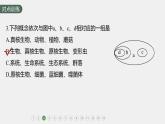 高中生物新教材同步必修第一册课件+讲义 第2章　重点突破练(一)
