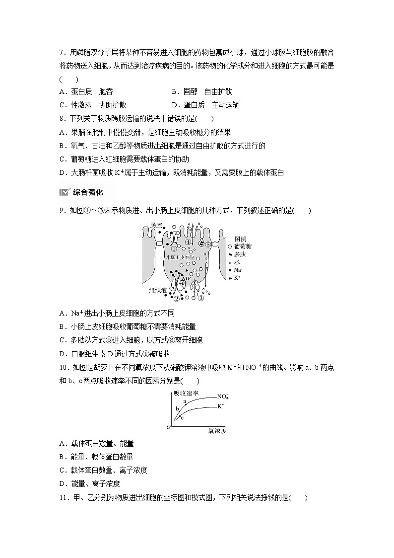 第4章　作业17　主动运输与胞吞、胞吐（练习）第3页