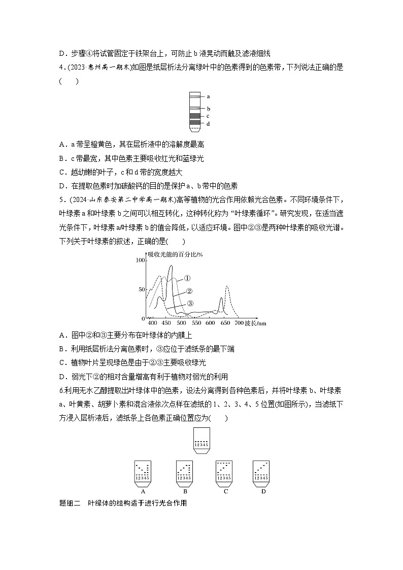 第5章　作业24　捕获光能的色素和结构（练习）第2页