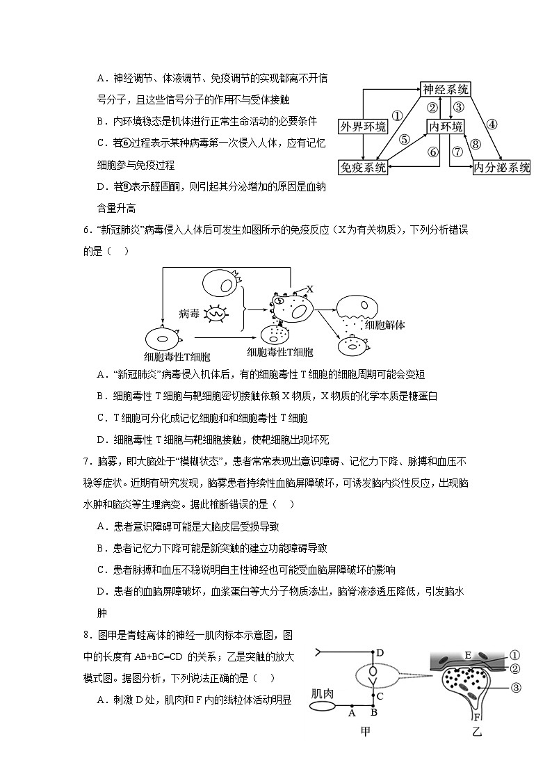 湖南省株洲市炎陵县2024-2025学年高二上学期10月素质检测生物试题第2页