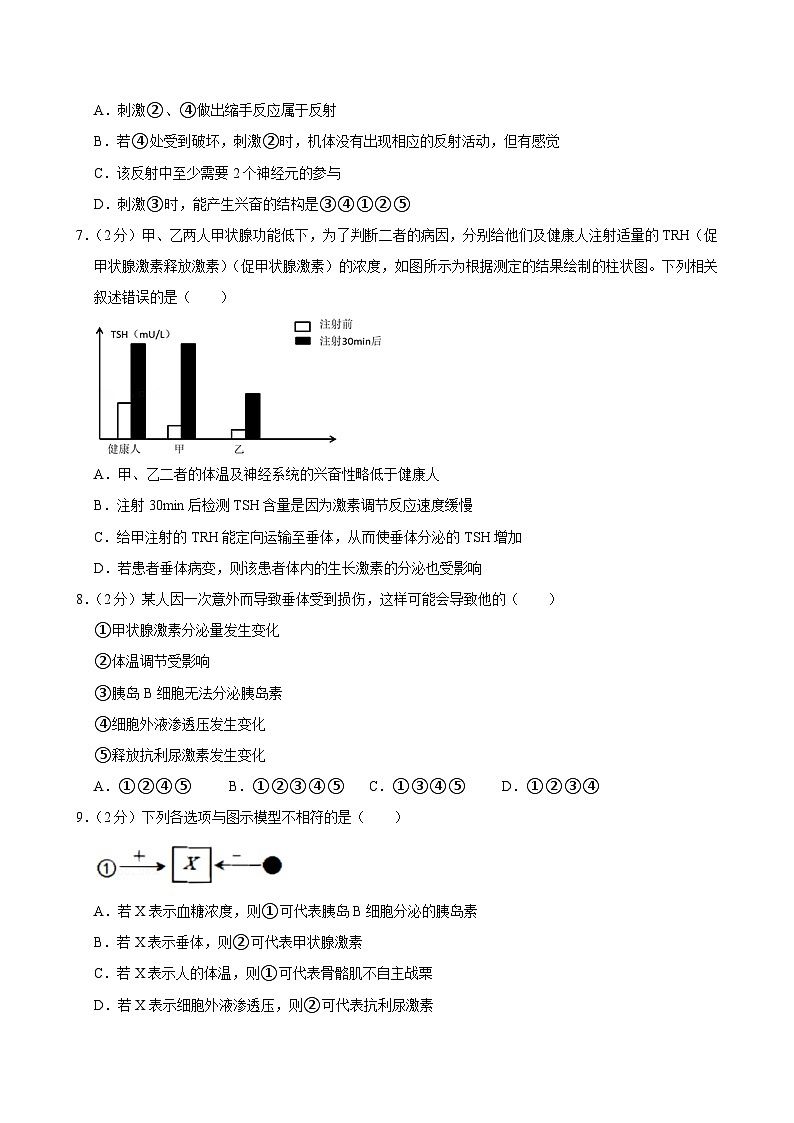 广东省广州市七校联考2023-2024学年高二上学期期中考试生物试卷03