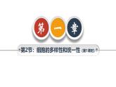 人教版（2019）高中生物必修一《分子与细胞》第一章第二节1.2细胞的多样性和统一性（第一课时）-课件