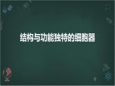 结构与功能独特的细胞器高中生物苏教版（2019） 必修1 分子与细胞 课件