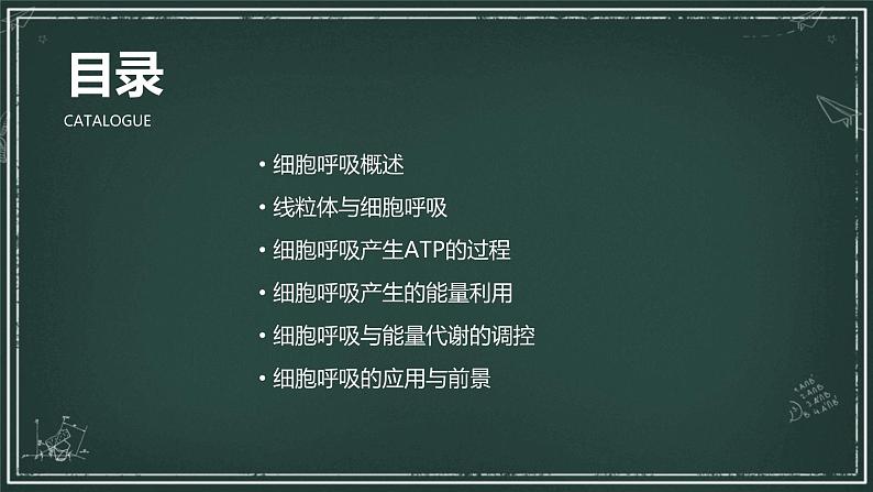 细胞呼吸产生能量的利用高中生物苏教版（2019） 必修1 分子与细胞 课件02