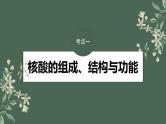 （新人教版）高考生物一轮复习讲义课件 第1单元　第4课时　核酸是遗传信息的携带者、有机物的鉴定（含解析）