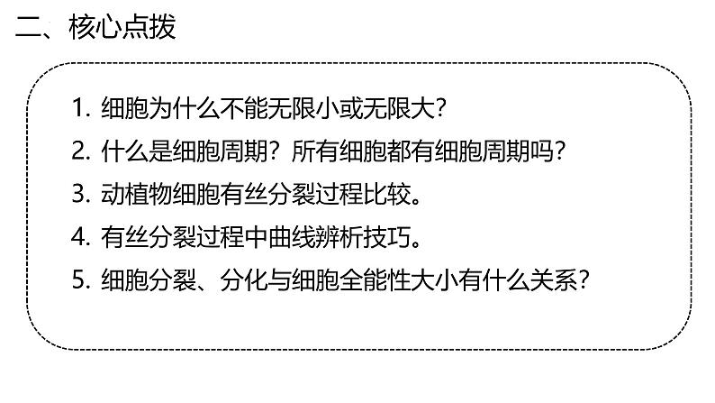 新高考生物二轮复习专题突破课件 04 细胞的生命历程（含答案）第8页