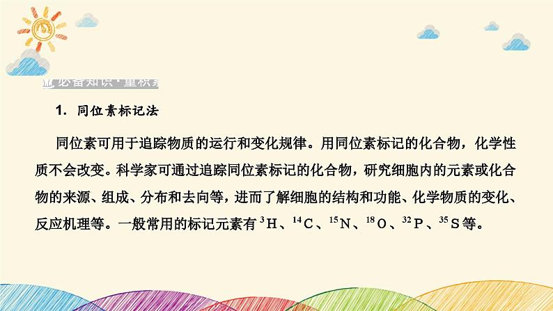 新高考生物二轮重点讲练课件：科学思维之微专题2 结合同位素标记研究细胞分裂中的ＤＮＡ复制（含解析）02