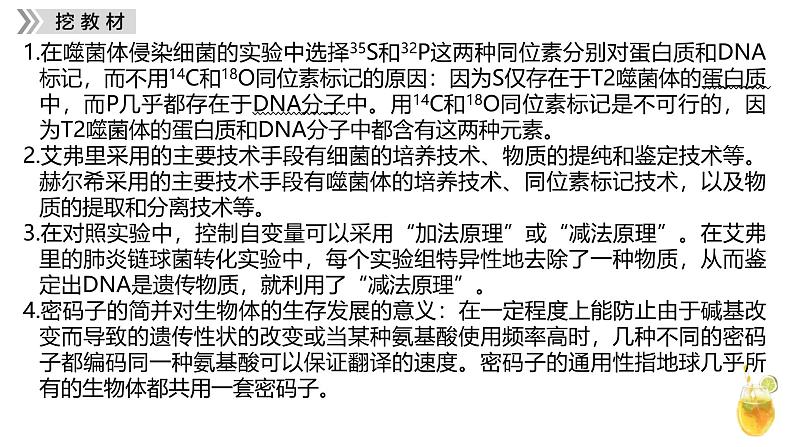 新高考生物二轮复习热点专题专项突破课件 专题一0四 遗传的分子基础、变异与进化（含答案）第5页