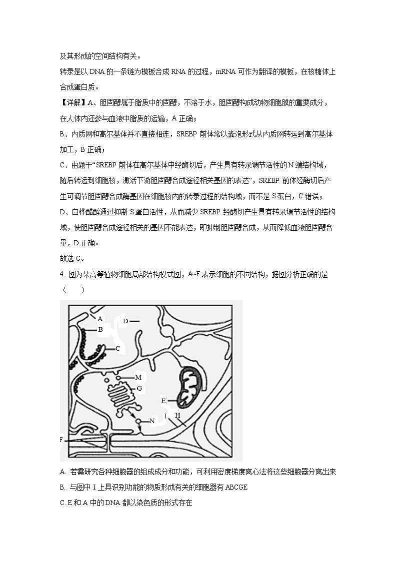 辽宁省部分学校2023-2024学年高二下学期6月阶段考生物试卷（解析版）第3页