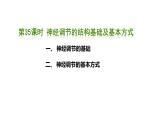 第35讲 神经调节的结构基础及基本方式-  备战2025年高考生物一轮复习精品课件