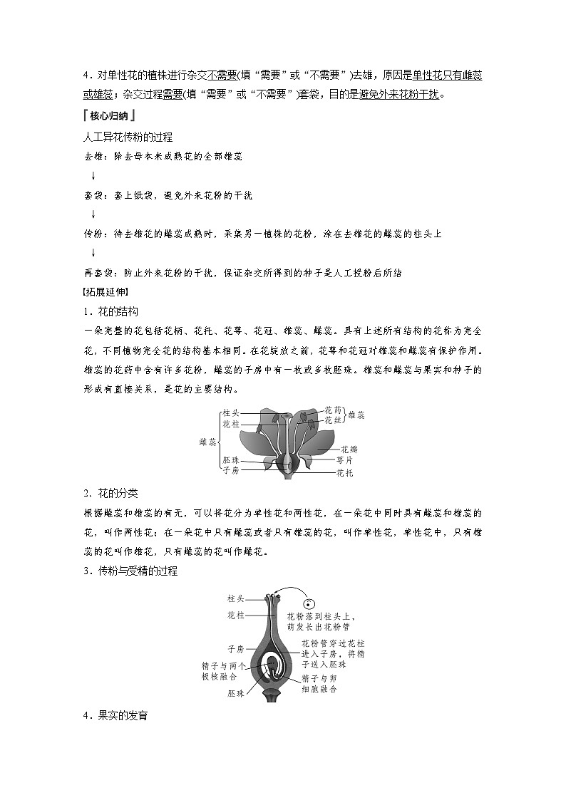 第1章　第1节　第1课时　一对相对性状的杂交实验过程和解释（学习笔记）第3页