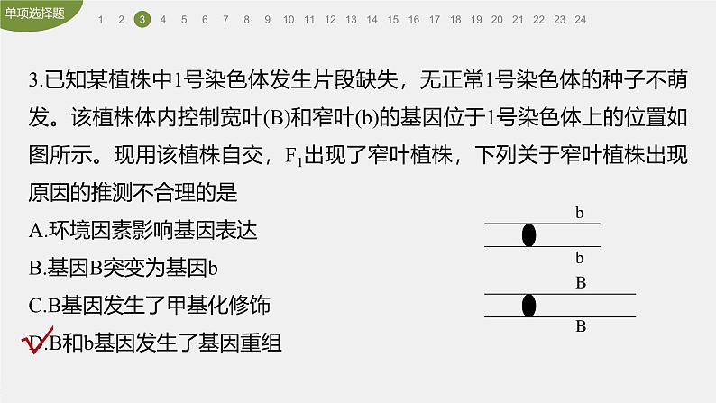 高中生物新教材同步必修第二册课件+讲义 第5章　章末检测试卷(五)06