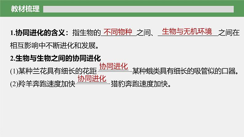 第6章　第4节　协同进化与生物多样性的形成第6页