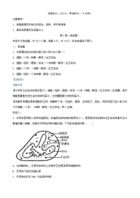 四川省达州市2023_2024学年高一生物上学期10月月考试题含解析