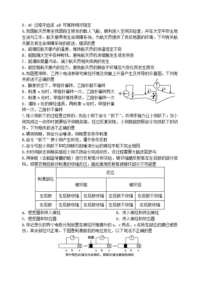 辽宁省辽东教学共同体2023_2024学年高二生物上学期10月月考试题第2页