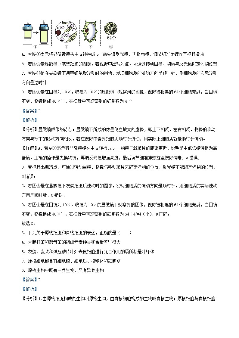 四川省成都市2023_2024学年高三生物上学期开学试题含解析第2页