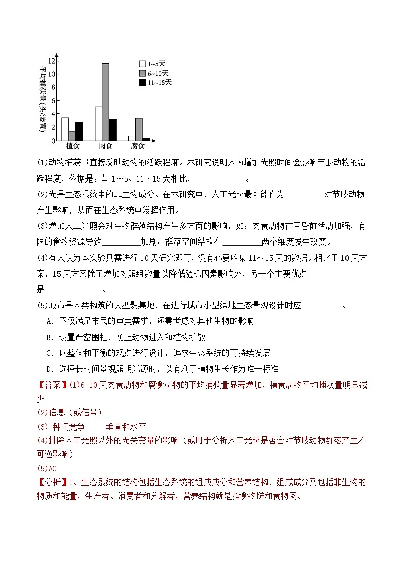 【高考生物】答题技巧与模板构建：题型09 生物与环境（2大考向模型解题）（解析版）第3页