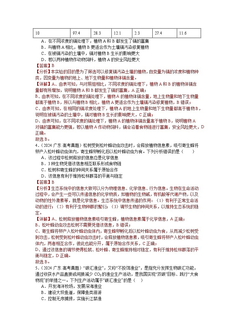 专题18  生态系统（解析版）第3页