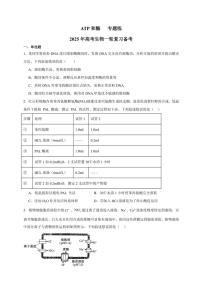2025年高考生物一轮复习 ATP和酶 专题练