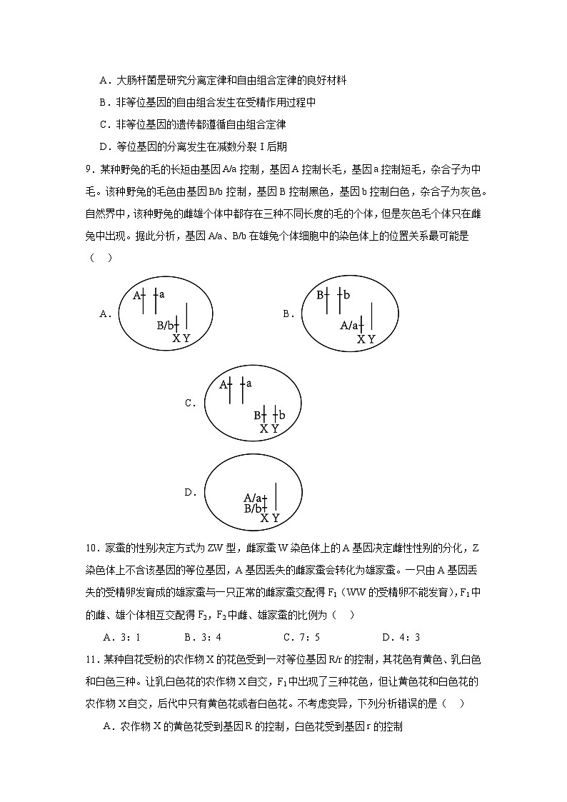 2025届四川省眉山市仁寿县高三一模生物试题第3页
