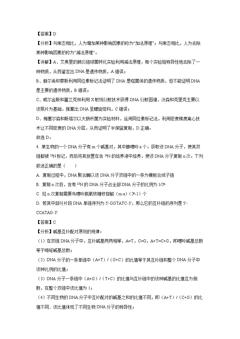 2024-2025学年湖北省部分名校高二(上)10月月考生物试卷(解析版)第3页