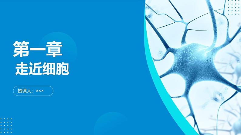 2024-2025人教版(2019)生物必修1《分子与细胞》课件PPT1走近细胞-1.1细胞是生命活动的基本单位第1页