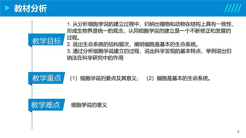 2024-2025人教版(2019)生物必修1《分子与细胞》课件PPT1走近细胞-1.1细胞是生命活动的基本单位第5页