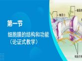 2024-2025人教版(2019)生物必修1《分子与细胞》课件PPT3细胞的基本结构-3.1细胞膜的结构与功能