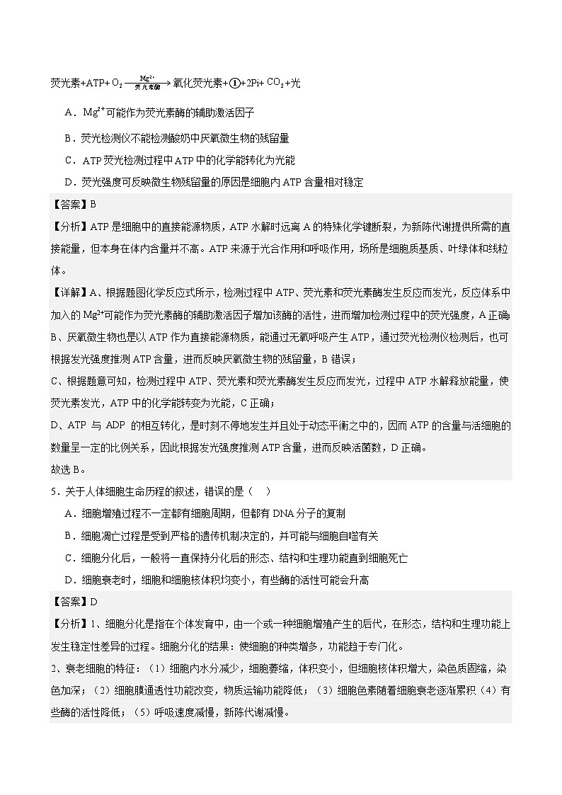 南京市协同体七校2024-2025学年第一学期期中联合考试-解析版第3页