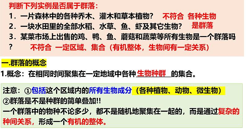 2.1群落的结构-2024-2025学年高二生物同步高效教学课件（人教版2019选择性必修2）第4页