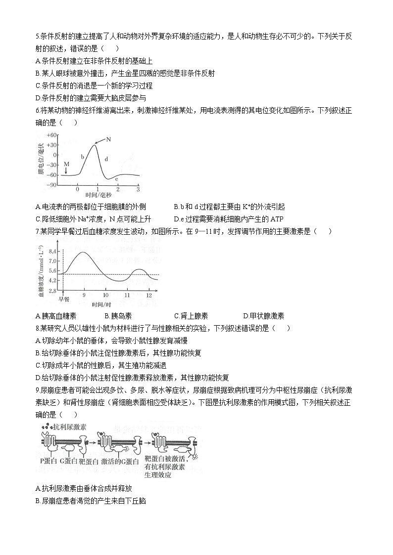 广西金太阳联考2024-2025学年高二上学期期中教学质量检测生物试题第2页