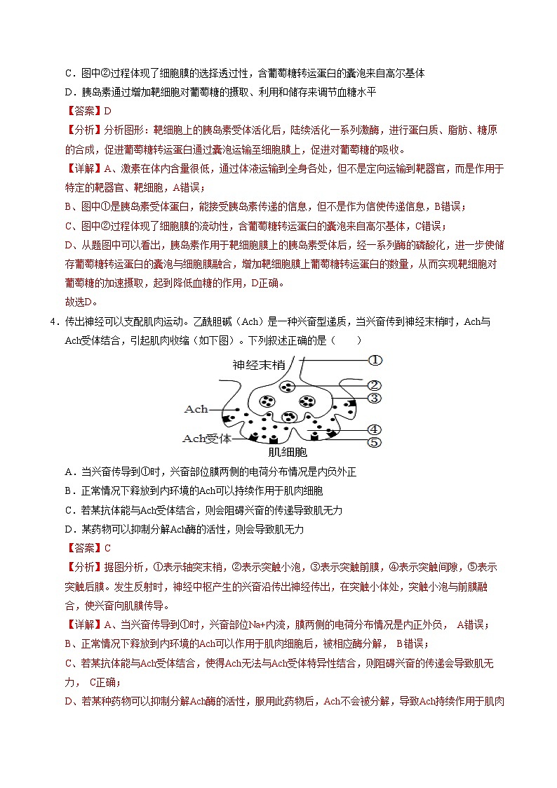 高二生物第三次月考卷（全解全析）（北京专用）第3页