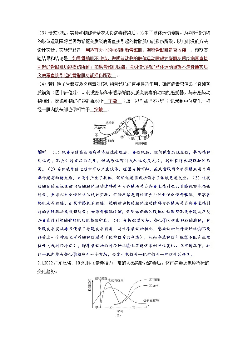 备战2025年高考生物精品教案第十二章长句应答类试题和开放型试题解题策略技法3稳态调节类试题中长句（Word版附解析）第2页