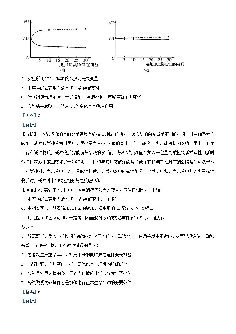 四川省成都市2023_2024学年高二生物上学期期中试题含解析第3页