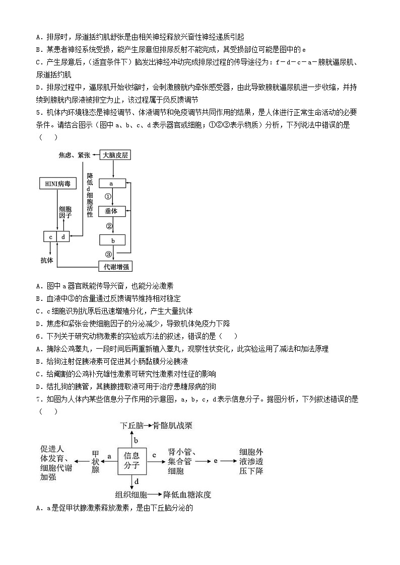 江西省南昌市东湖区南昌市第二中学2024-2025学年高二上学期11月月考生物试题第2页