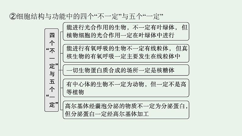 2025届生物高考  二轮复习  细胞是生物体结构与生命活动的基本单位  素养整合_诠释应用 课件第6页