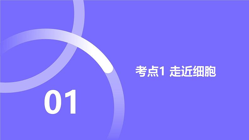 2025届高考生物基础练习专题一 走近细胞及组成细胞的分子课件第2页