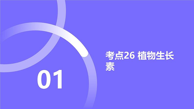 2025届高考生物基础练习专题九 植物生命活动的调节课件第2页