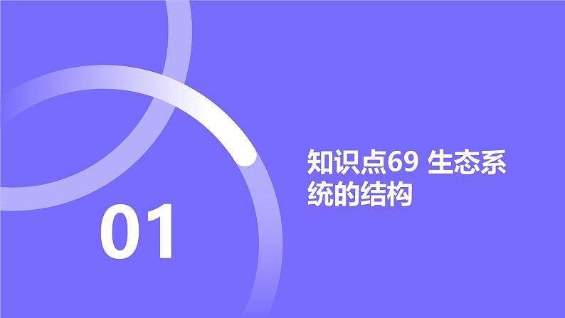 2025届高考生物基础练习第十章 第3节 生态系统的结构和功能课件第2页