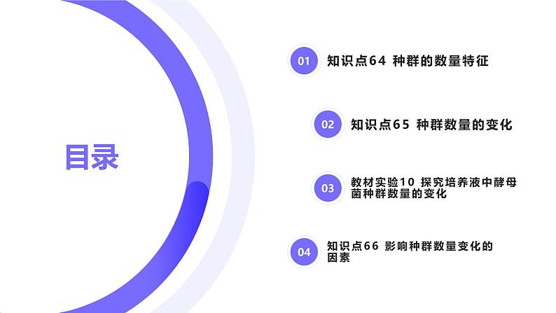 2025届高考生物基础练习第十章 第1节 种群及其动态课件第1页