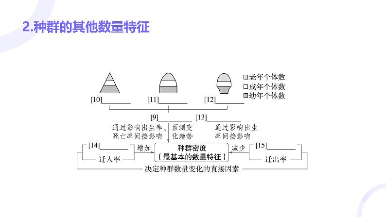 2025届高考生物基础练习第十章 第1节 种群及其动态课件第8页