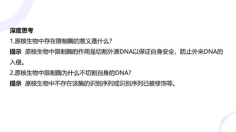 2025届高考生物基础练习第十一章 第3节 基因工程及生物技术的安全性和伦理问题课件第7页