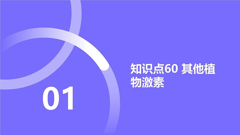 2025届高考生物基础练习第九章 第2节 其他植物激素及植物生长调节剂的应用课件第2页